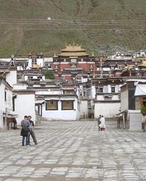 Popular Monastery In Tibet